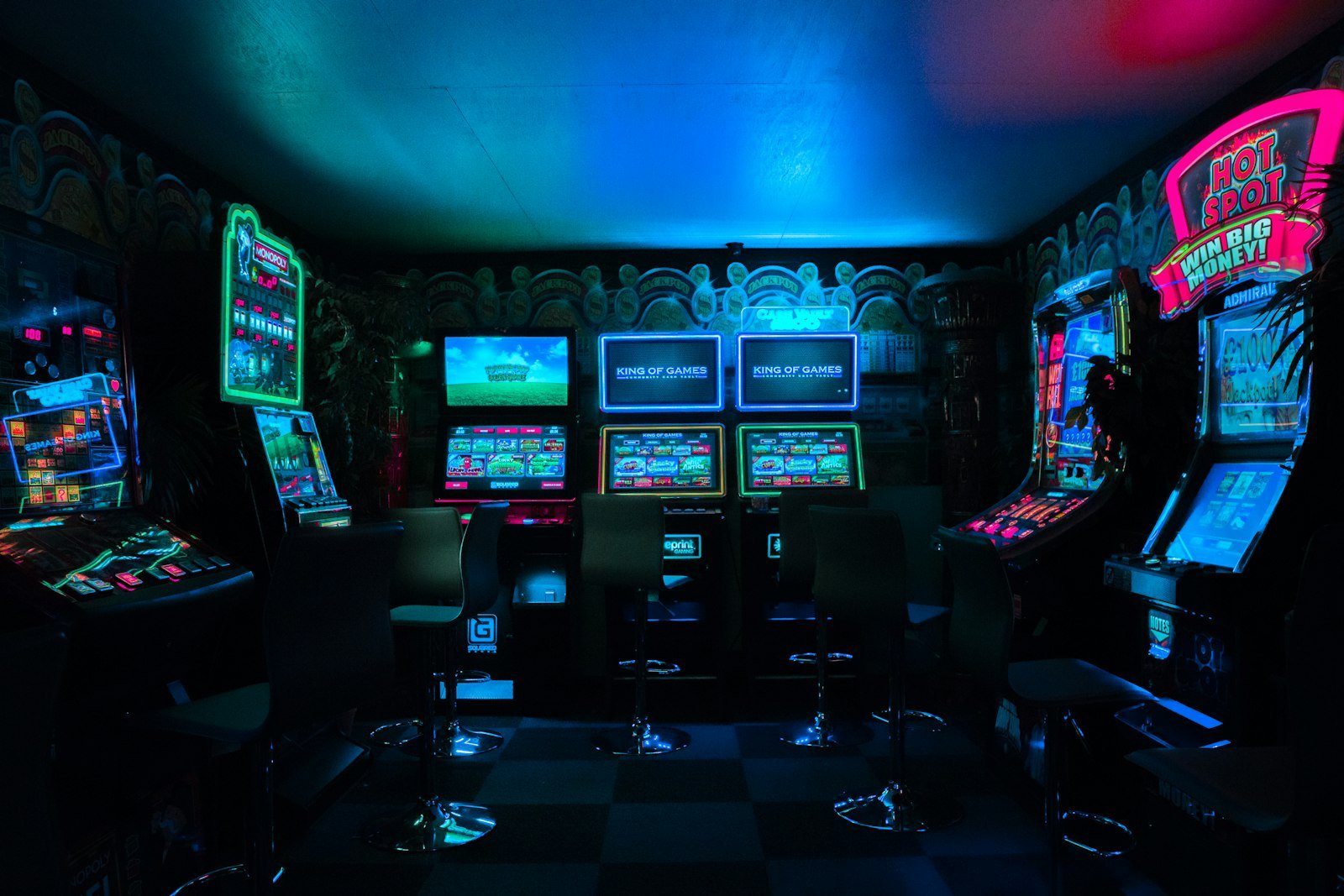 Sala de juego del hotel